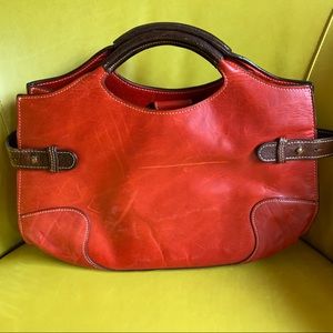 Red Moore & Giles Handbag/Purse